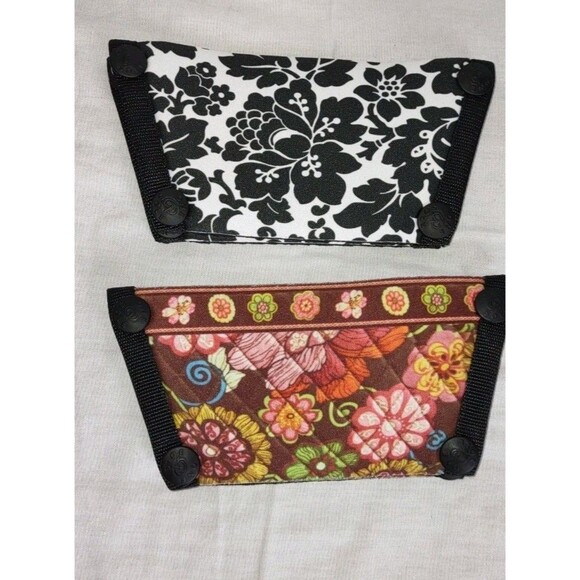 Sz 7 NEW ONESOLE Interchangeable Black Stretchy Shoes Slip On Sandals + Toppers - Picture 5 of 9